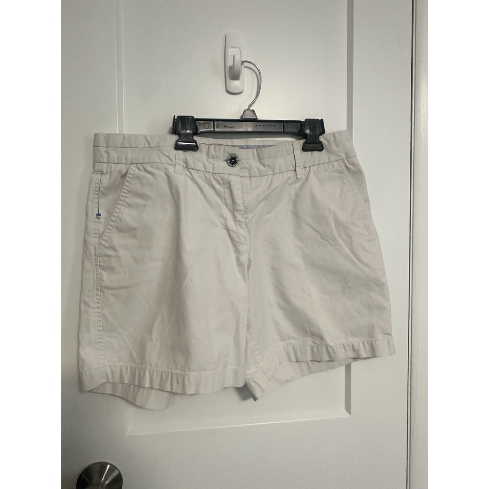 Caribbean Canvas Women's Khaki Bermuda Shorts 100% Cotton Size 10